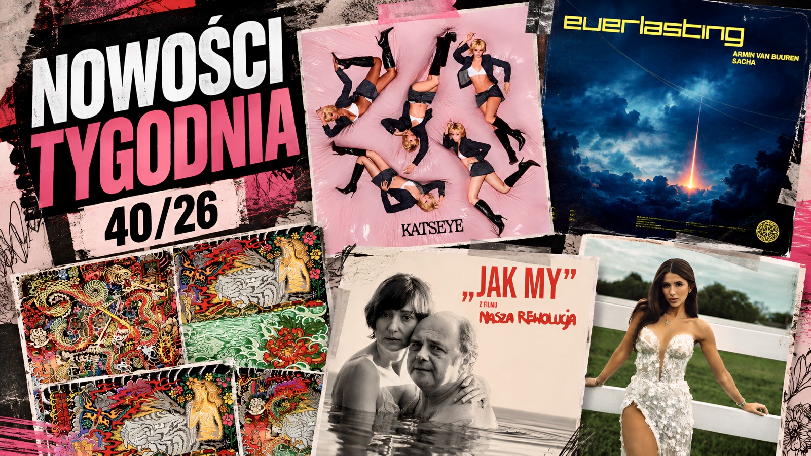 [Nowości Tygodnia 40/26] Cameron Whitcomb, KATSEYE, Roxie i Kaśka Sochacka & Kortez